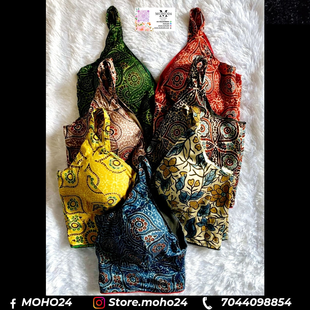 Ajrakh Modal Silk Spaghetti