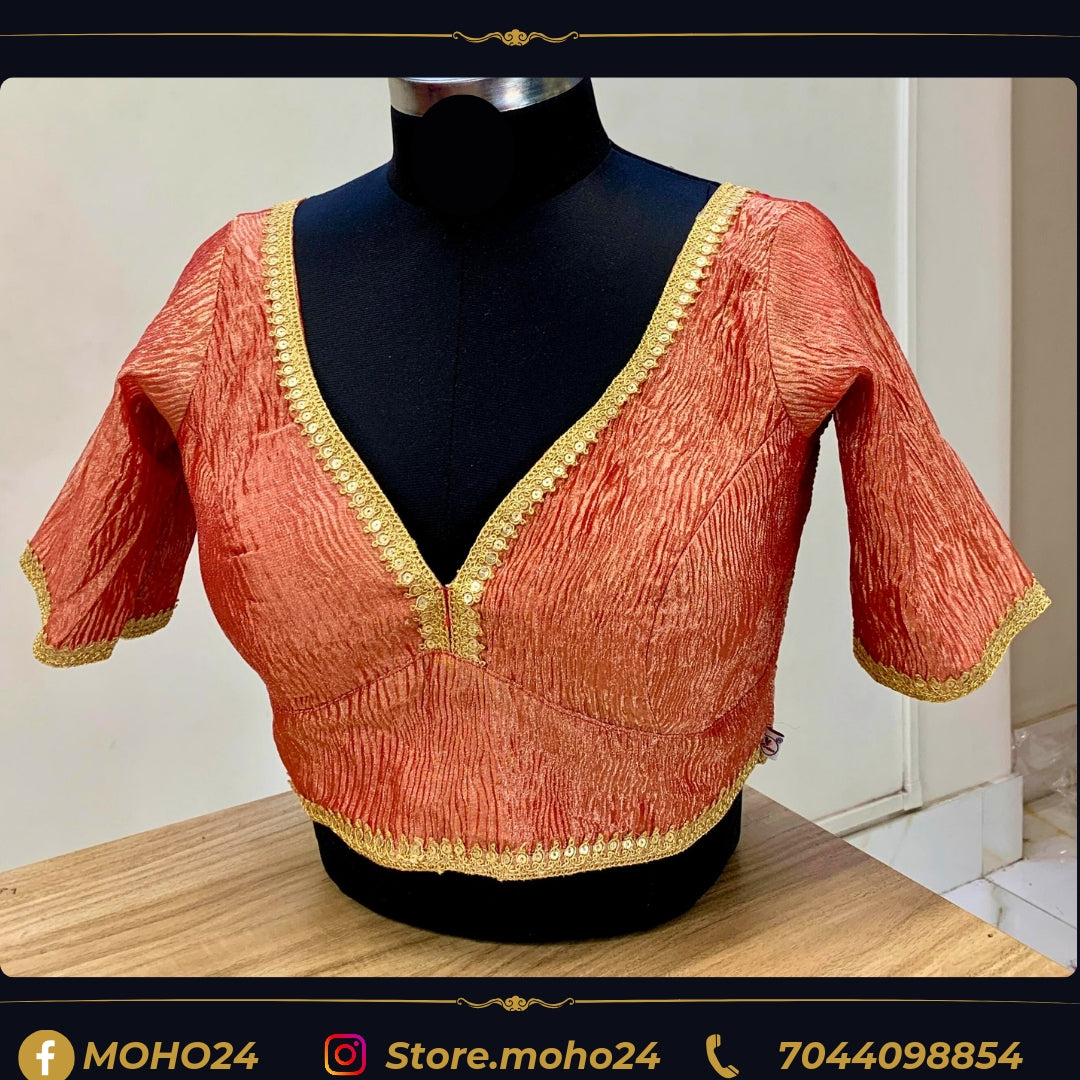Crape Silk Blouse