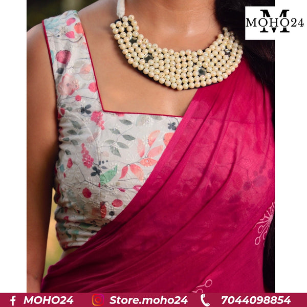 Pastel Sleeveless Blouse