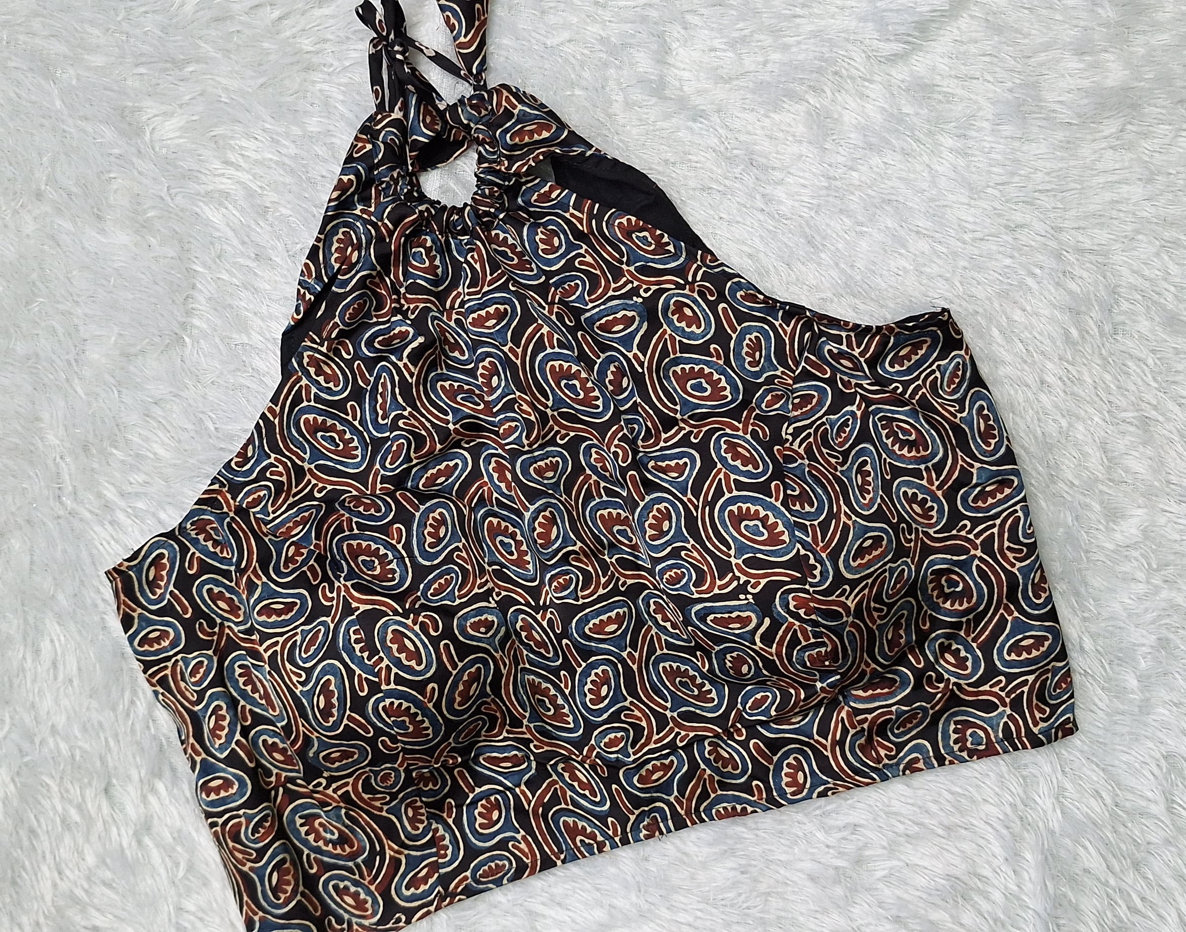 Ajrakh Silk Sl